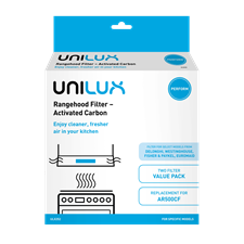 Activated Carbon Rangehood Filter 2-Pack