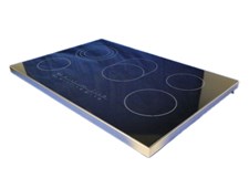 Hob Top Panel Glass & Bracket Ceramic Assembly