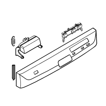 Panel Control Assembly Silkscreened