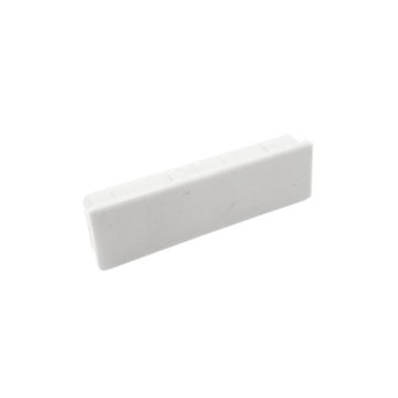 End Cap 70mm Facia Panel White