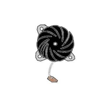 Motor Fan & Blade Assembly