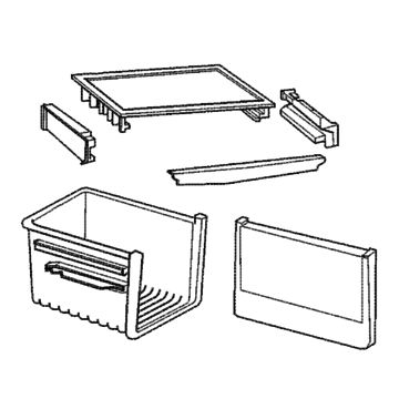 Bin Drawer Lower Assembly